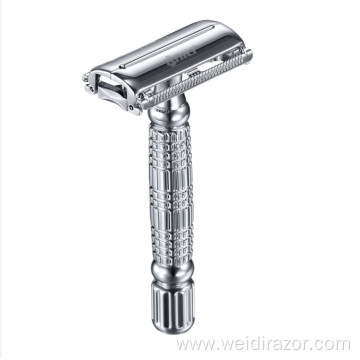 aluminum detachable razor blade razor double-blade shaving